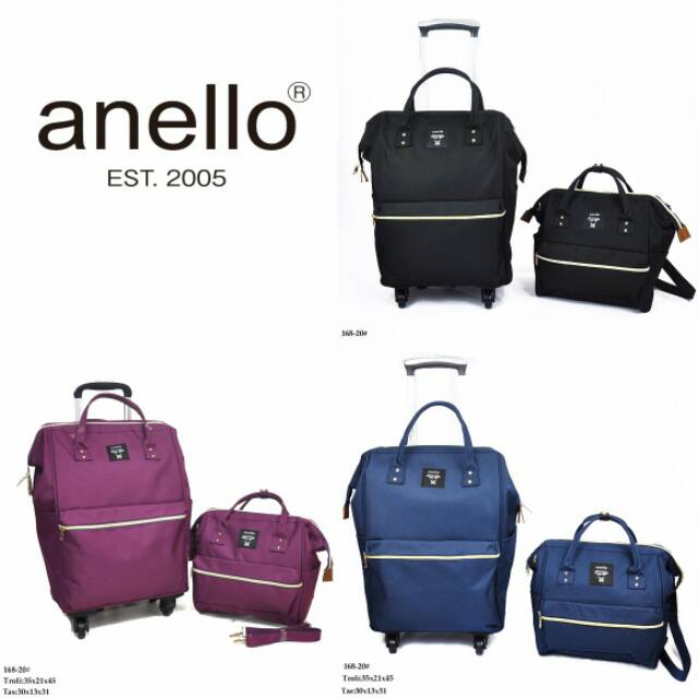 RESTOCK TAS TROLI ANELLO SET,RODA 4
