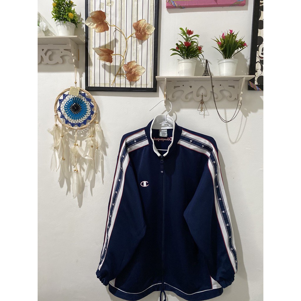 Jaket Champion Varsity Zipper Second Original