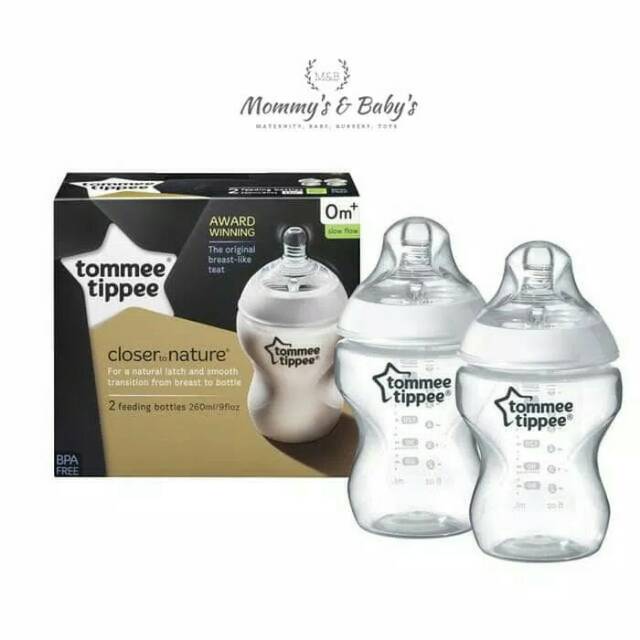 Tommee Tippee CTN 260ml / 9oz PP Twin Pack