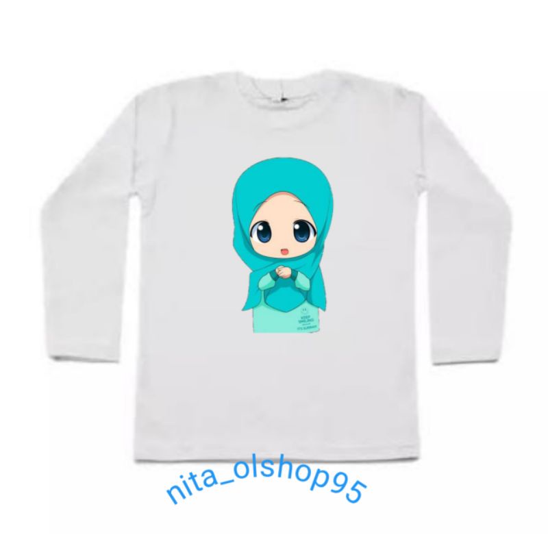 baju lengan panjang baju hijaber baju karakter