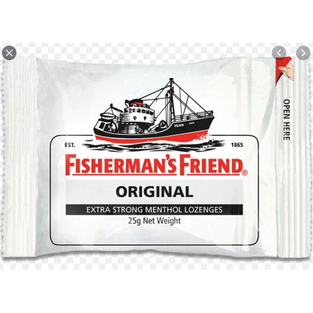 

Permen Fisherman's Friend Original extra strong 25 gr ( Putih )