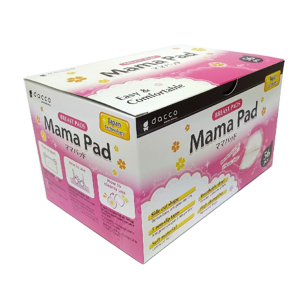 Dacco Mama Pad Flower Breast Pad 56 Pcs