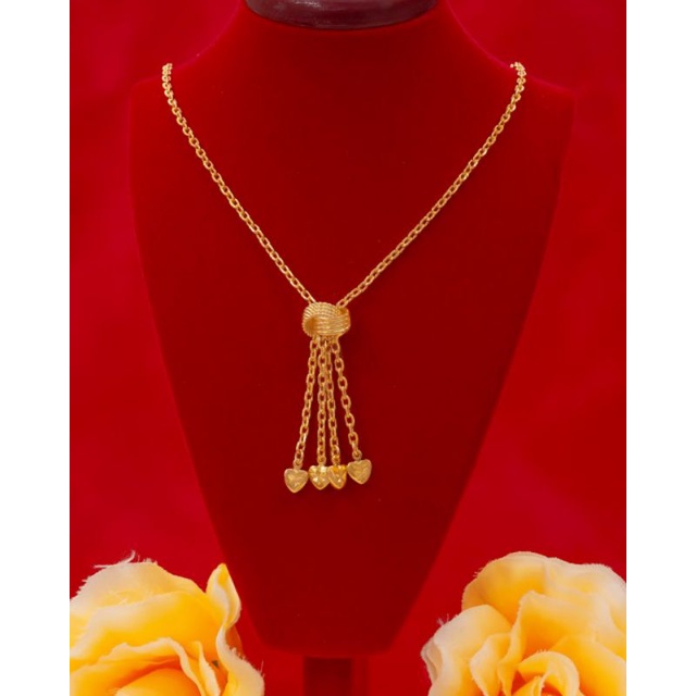 RANTAI CHOKER EMAS BANGKOK REAL PICT KADAR 18KGP || KALUNG FASHION AKSESORI WANITA EMAS BANGKOK ORI