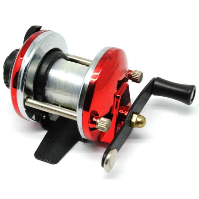 REEL MINI TROLL/ REELMini Casting Reel Pancing - XS-103 - Red
