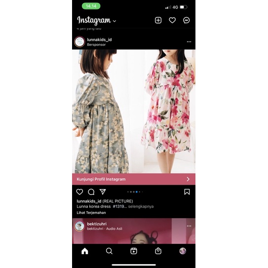 lexie dress intalicious preloved