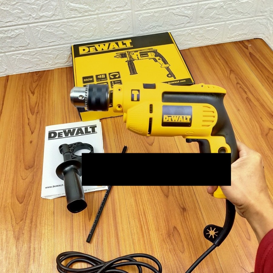 Mesin Bor Impact Drill 13mm dwd DEWALT