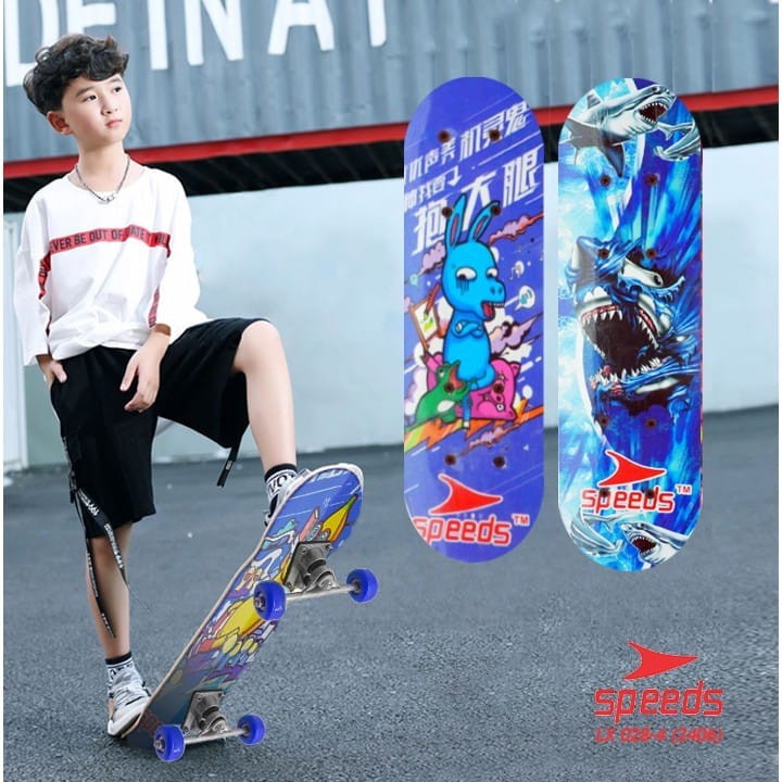Papan skateboar   d Anak 17 in Pennyboard Mainan Roda PVC Papan Skate