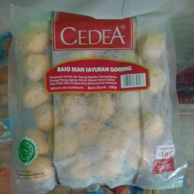 

CEDEA || Baso sayuran || 500gr