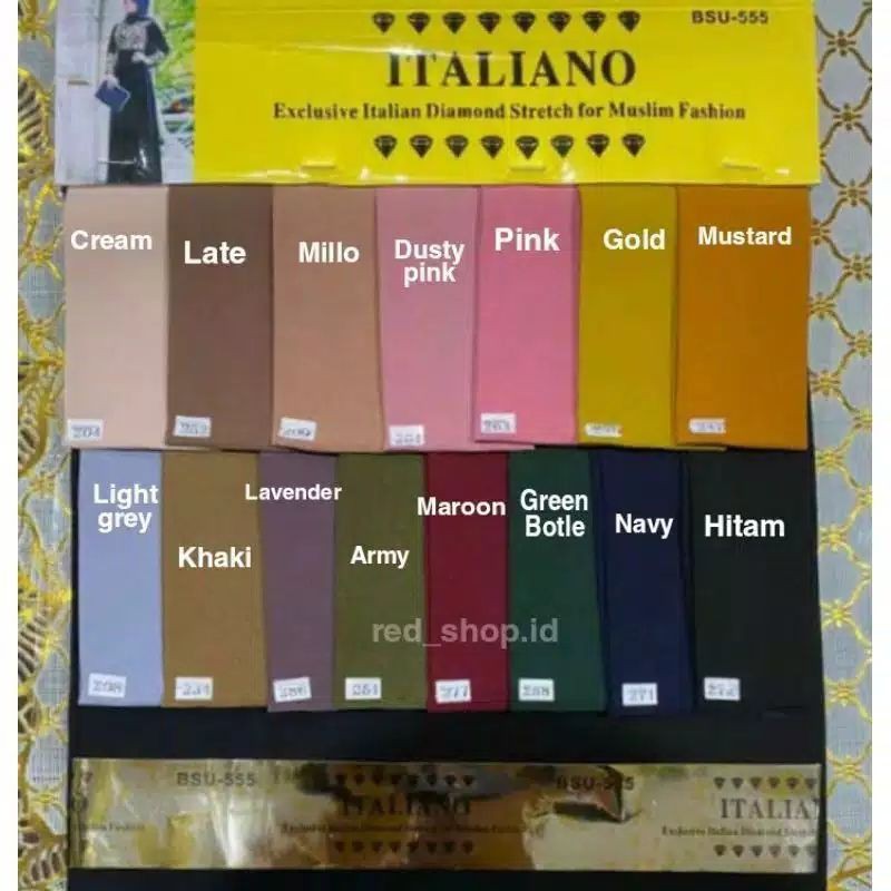 BERGO MARYAM PREMIUM JUMBO DIAMOND ITALIANO HIJAB KHIMAR BIG SIZE