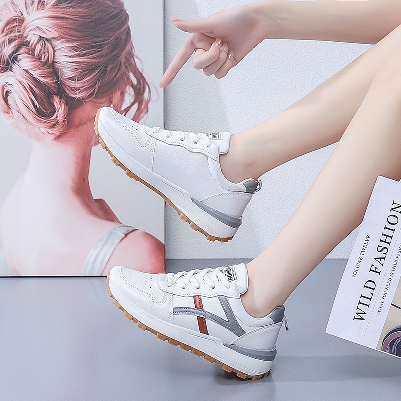 Sepatu wanita - sepatu sneaker wanita ZA RA model trendy bisa untuk sepatu olahraga dan sepatu joging bahan berkualitas sepatu aerobic CIRCLE EIGHT