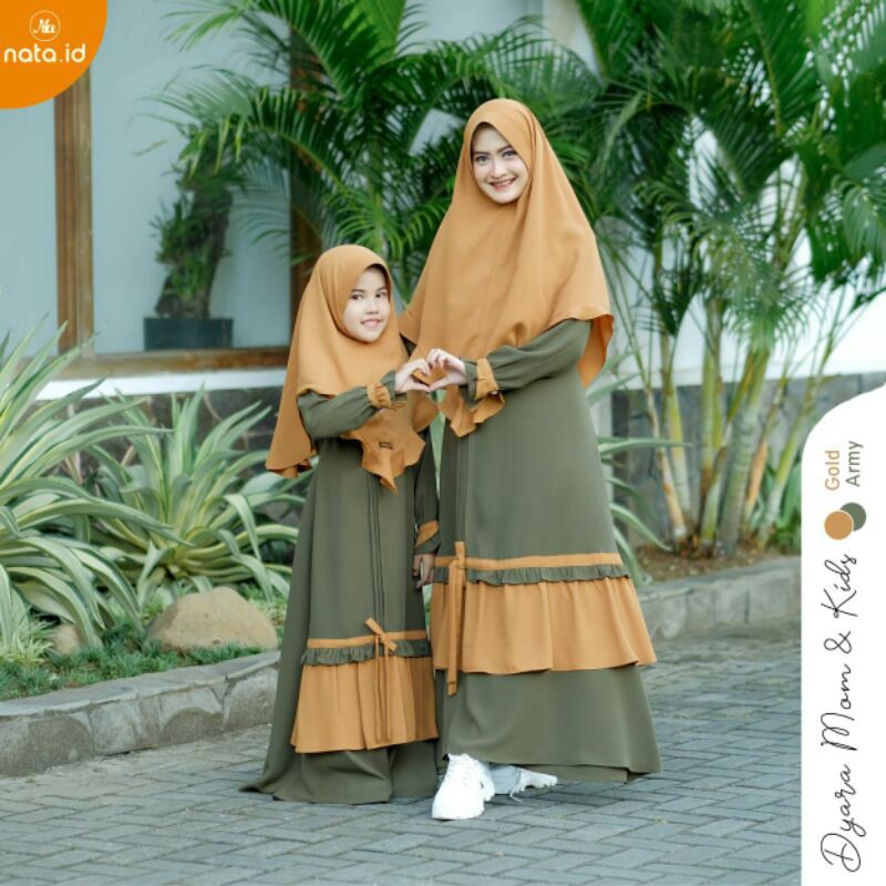 Open Pre-Order 18-22 maret*Dyara dress Mom & Kids* By @nata.idpusat