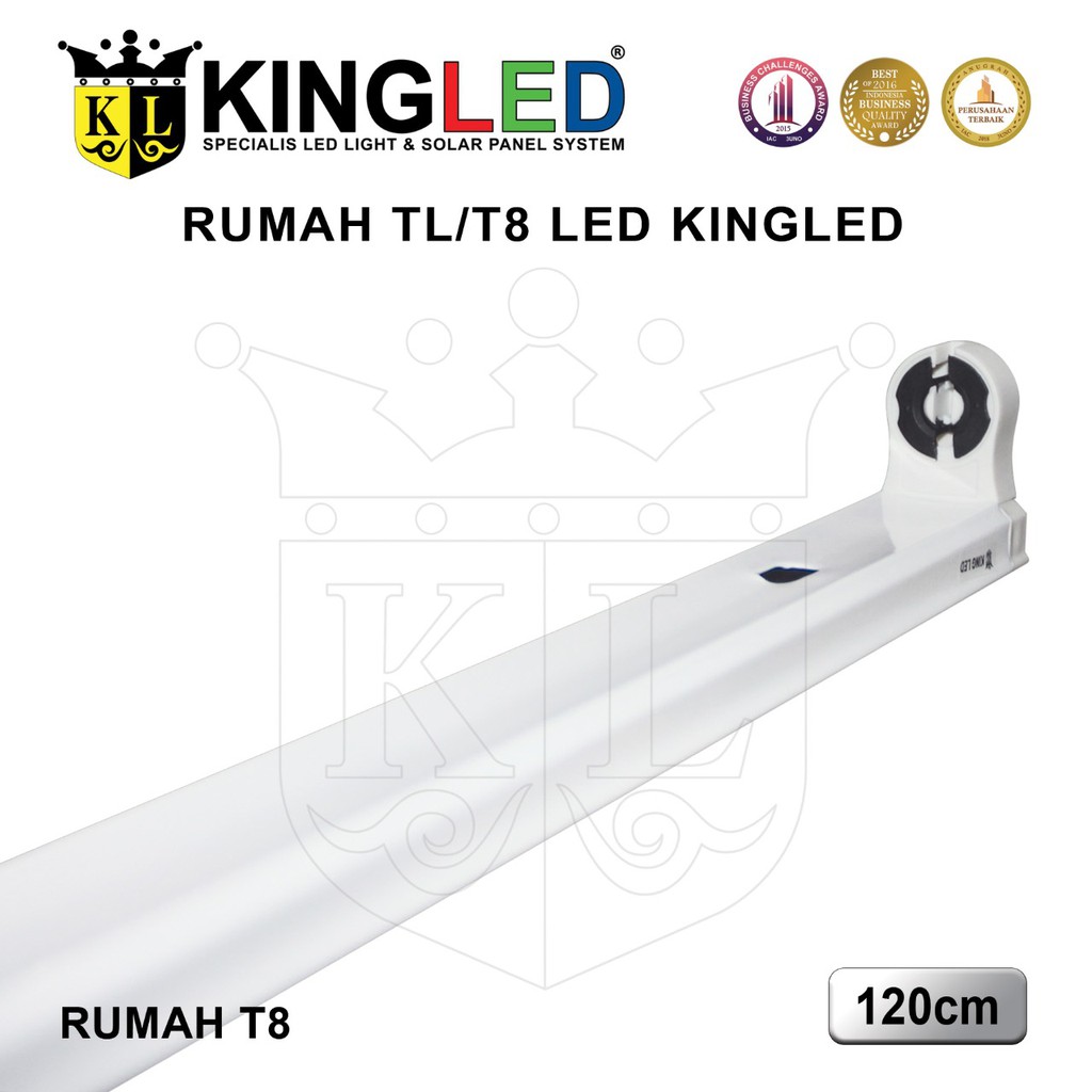 KINGLED Sarang / Fitting Lampu TL T8 120CM / 60CM