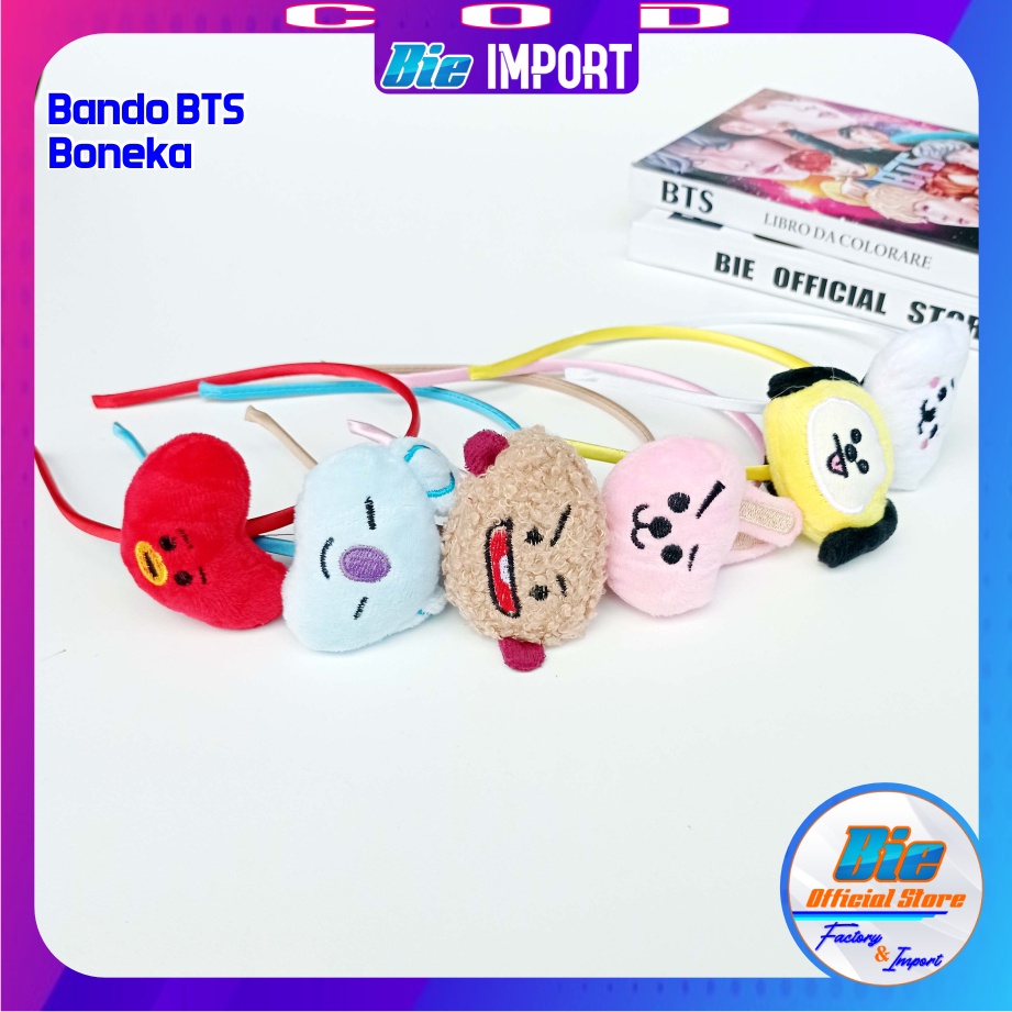 Bando BTS Korea Boneka Premium Impor Best Seller