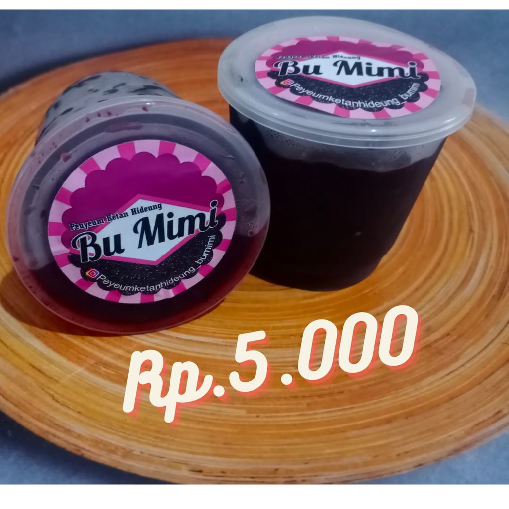 

Peyeum ketan hideung | tape ketan hitam asli Bandung
