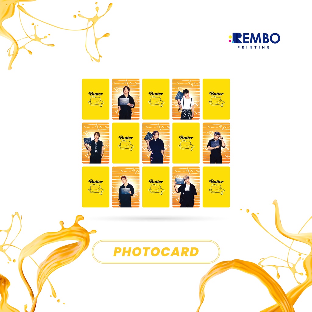 REMBO PRINTING - PROMO PAKET UNOFFICIAL MERCHANDISE SET BTS BUTTER