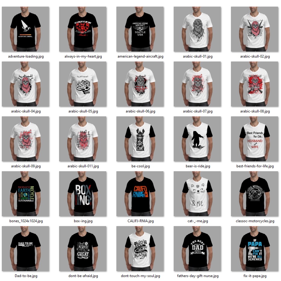 74 T-Shirt Distro Pack 6