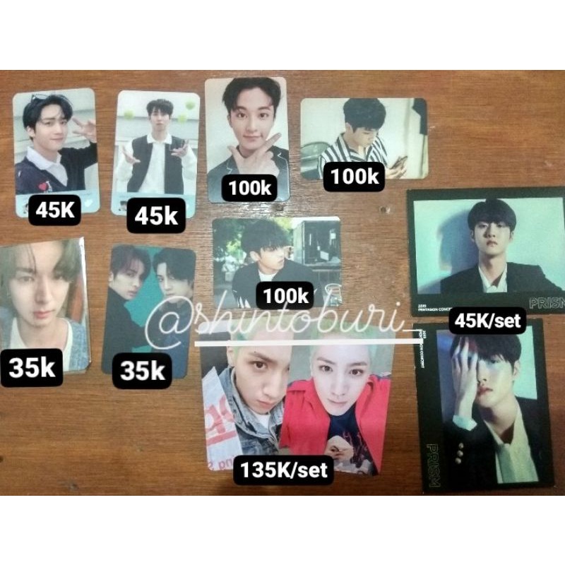 Photocard Yanan Love or Take Selca Shinwon Love or Take Non Selca Mark Lee We Go Up  Wooseok Thumbs 