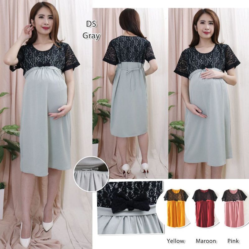 DRES IBU HAMIL/BAJU IBU HAMIL/GAUN IBU HAMIL/DASTER IBU HAMIL MENYUSUI