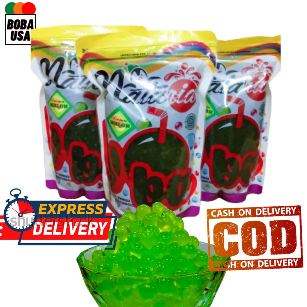 

Popping Boba Melon 500gr/Boba Melon Halal