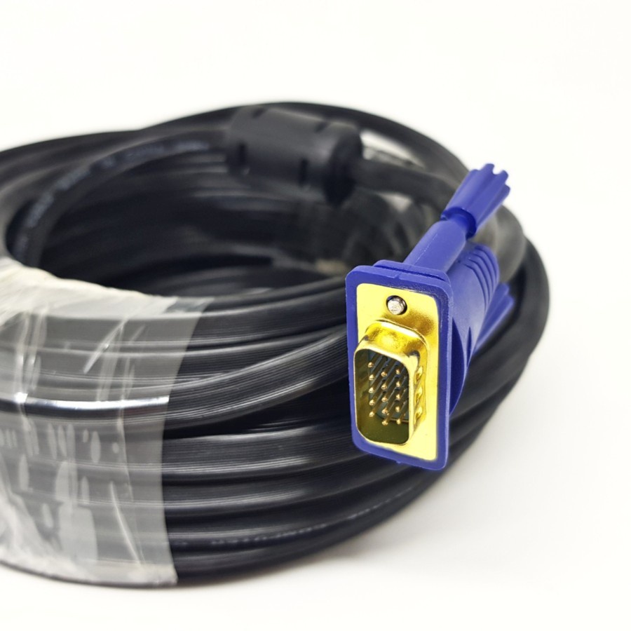 KABEL VGA 30M HIGH QUALITY GOLD PLATED / VGA 30 METER / VGA 30 M