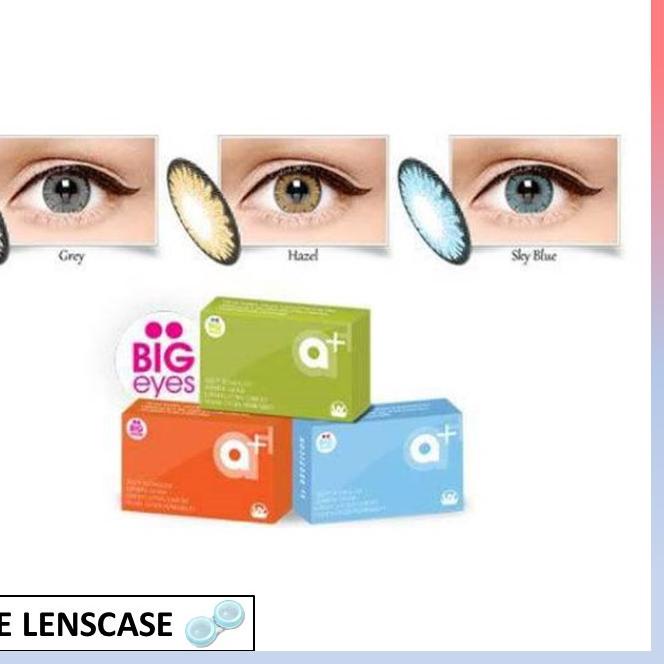 ♪ SOFTLENS A+ NEW / NORMAL & MINUS / GREY & HAZEL / By X2 EXOTICON / Soflens Soflen Softlen ✵