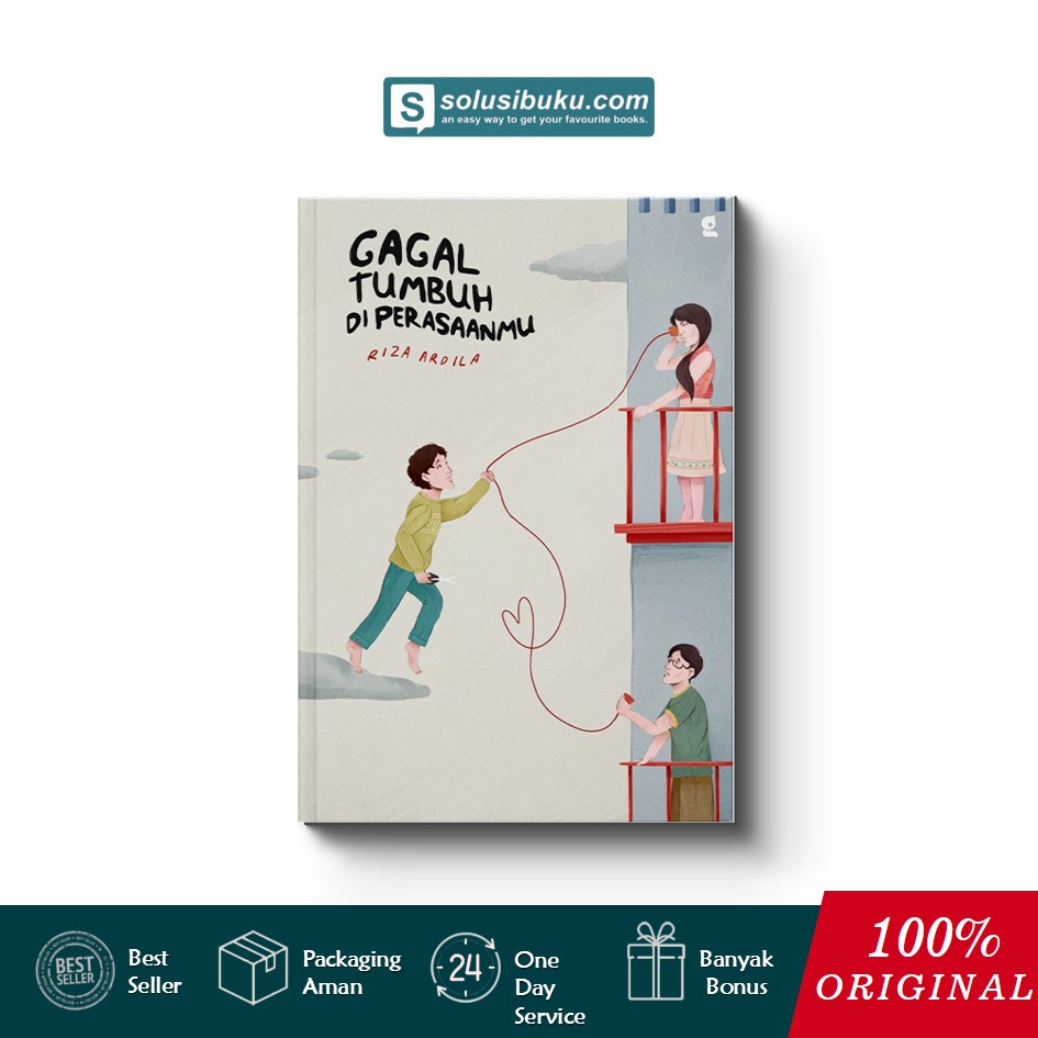 Buku Gagal Tumbuh di Perasaanmu (Gradien Mediatama)