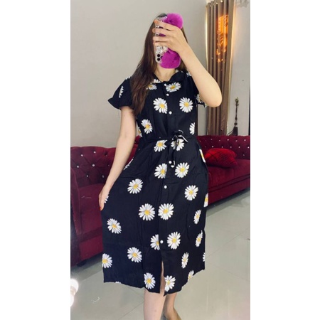 Dress andin /daster andin motif