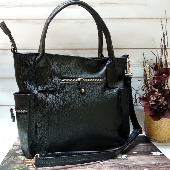 tas asli kulit, tas wanita ukuran besar, tas garut, tas selempang