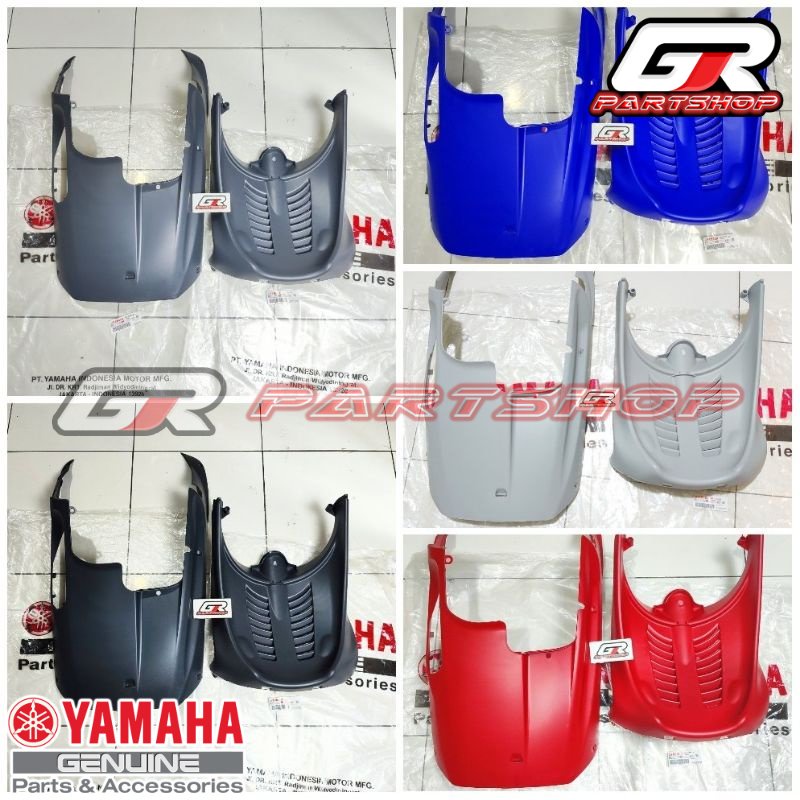 dek paruh kolong mio sporty smile ori ygp dek parlong hitam abu abu putih biru merah abu-abu muda/ silver original yamaha paru