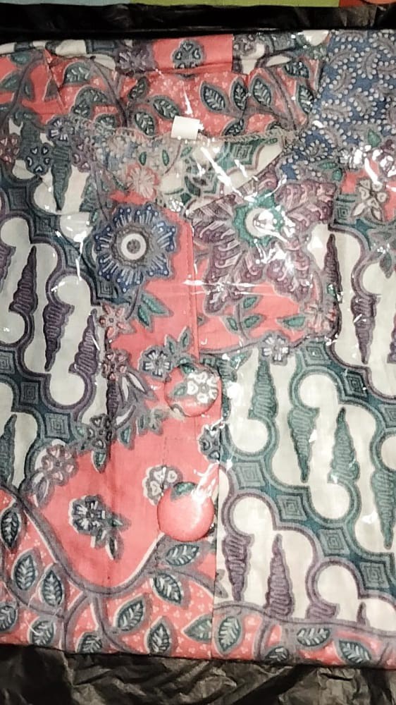 Tunik Batik Mix Polos Modern Terbaru