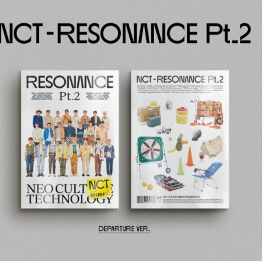 Terbaru 6.6 [ READY STOK ] ALBUM NCT RESONANCE PT.2 DEPARTURE & ARRIVAL VER UNSEALED