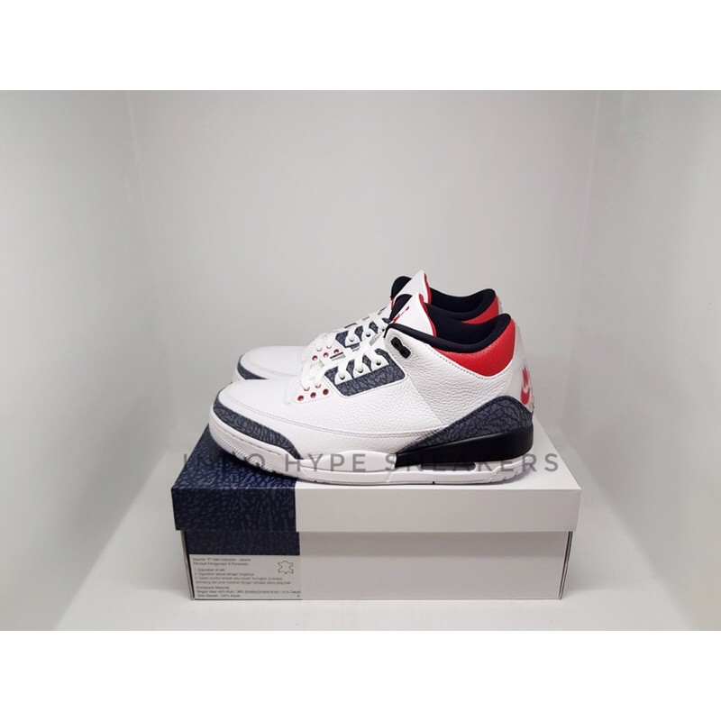 Air Jordan 3 Retro SE Denim FIRE RED