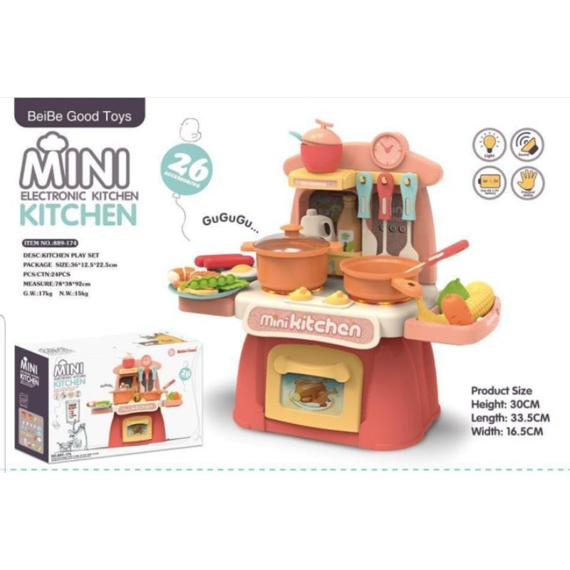 beibe good mini kitchen 26 accessories
