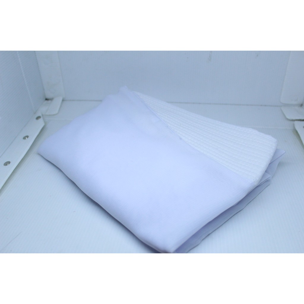 KHIMAR AISYAH SIMPLE SYARI SEHARI HARI HIJAB KERUDUNG JILBAB KEKINIAN TERBARU 2022 MODEL WANITA MUSLIMAH RAMADHAN-putih