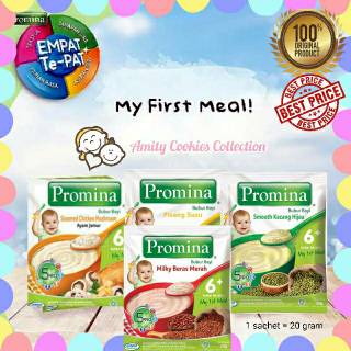 Promina BC Sachet 6+ Bubur Bayi 20 gr Baby Porridge Beras ...