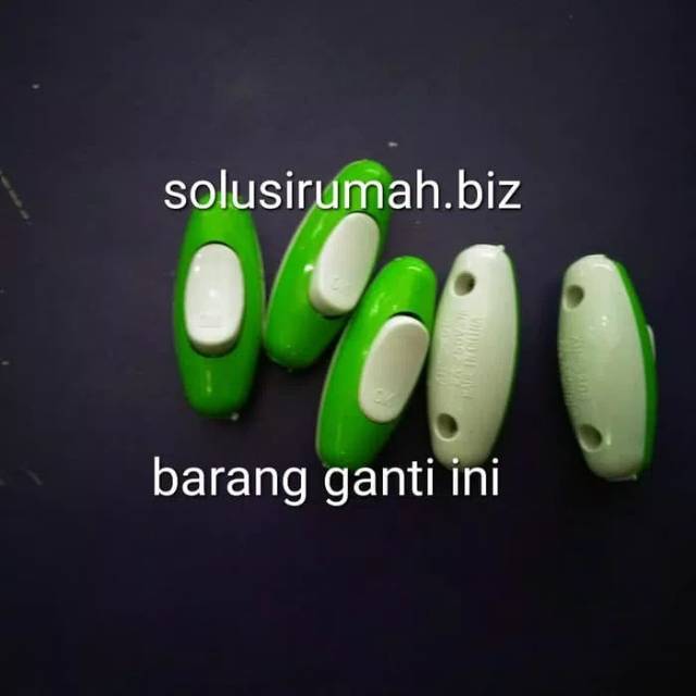 SAKLAR GANTUNG HITAM POLOS PCS