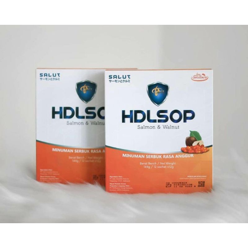 HDL SOP SALUT Salmon & Walnut_ORIGINAL 100%  FREE THUMBLER EXP 2026