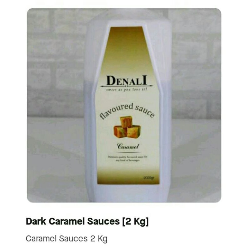 

Dark Caramel Sauces 2kg