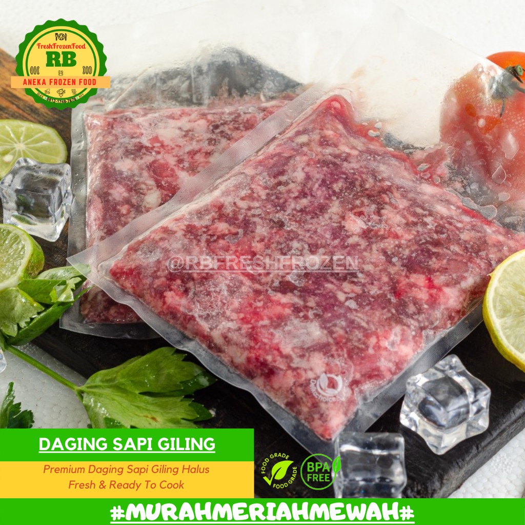 

RBFresh&Frozen - DAGING SAPI GILING HALUS 100GR