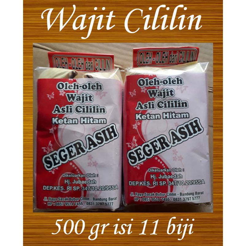 

Wajit Cililin / Wajit Ketan / 500gr