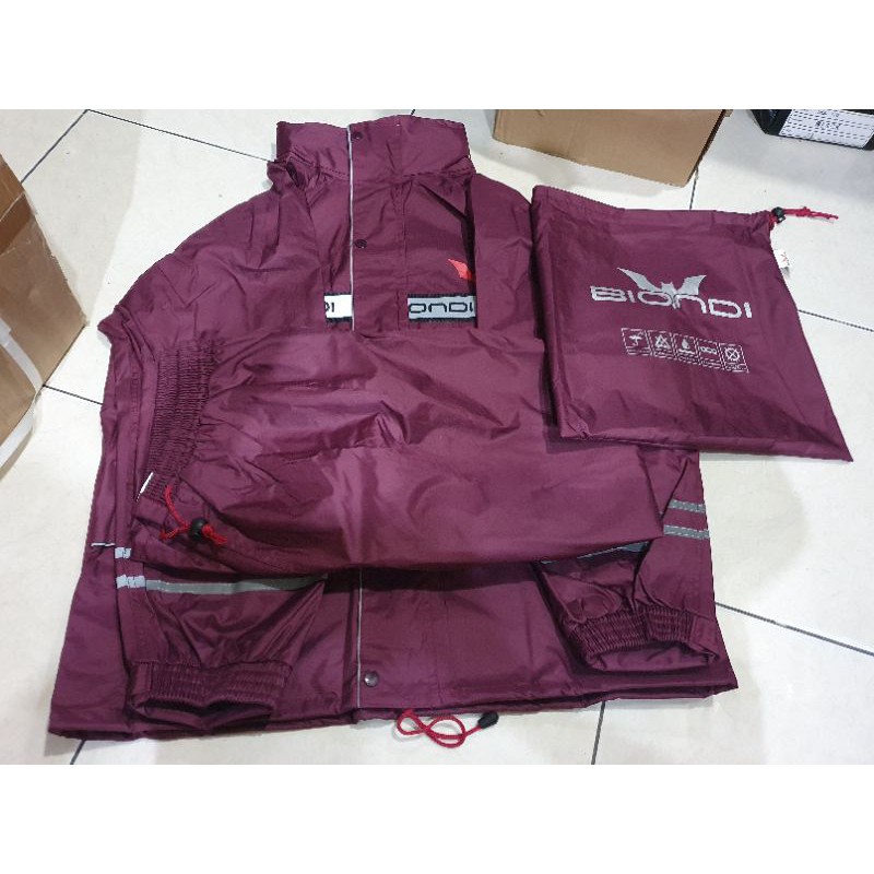 JAS HUJAN STELAN BIONDI ORIGINAL 100% SIZE S, M, L, XL, XXL BUKAN AXIO EAGLE