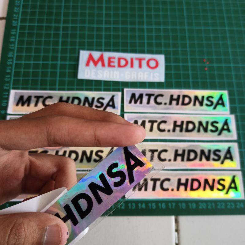 stiker cutting MTC.HDNSA