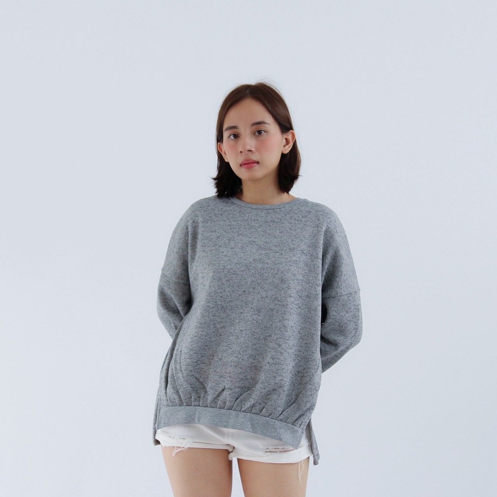 NYMPH CLOTHING SWEATER SLAVIA GREY