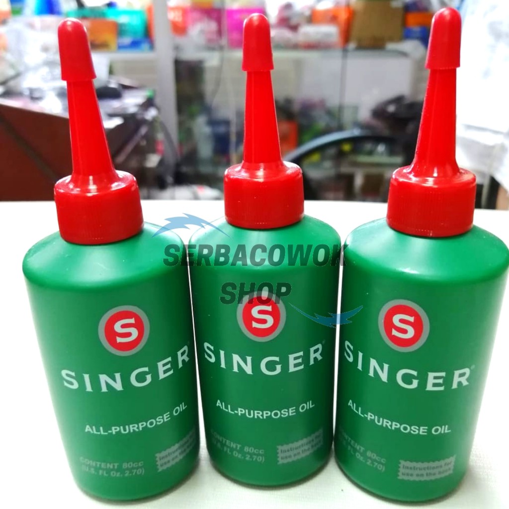 Minyak Pelumas Singer - Singer Oil - Minyak Mesin All Purpose Oil Termurah Berkualitas Harga Satuan