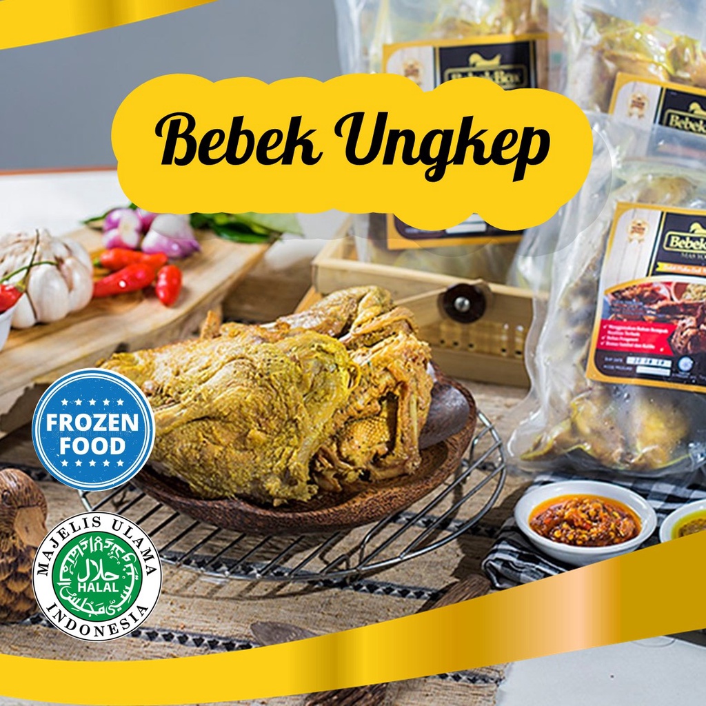 

Bebek Ungkep 1 Ekor Khas Mas Yogi 500gr | Frozen Food | Makanan Siap Saji