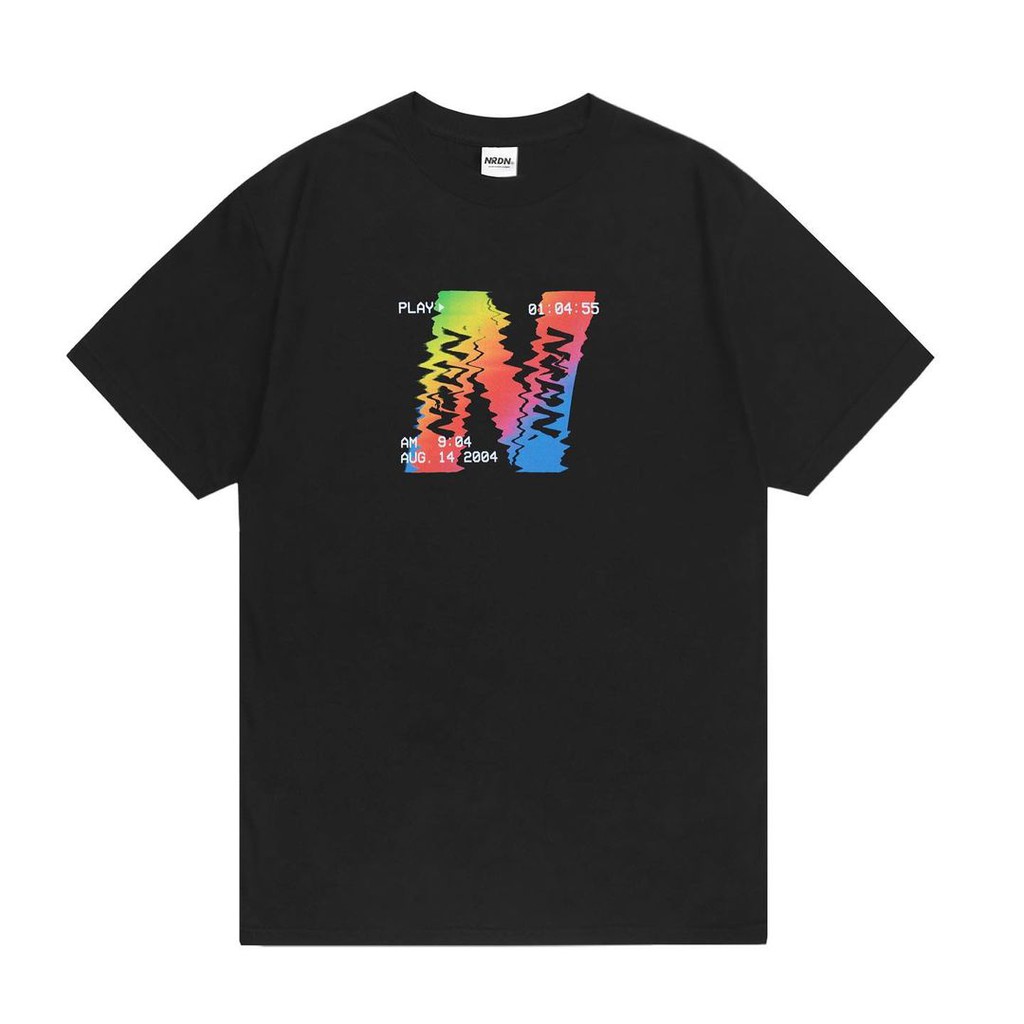 TSHIRT NRDN RECORD BLACK