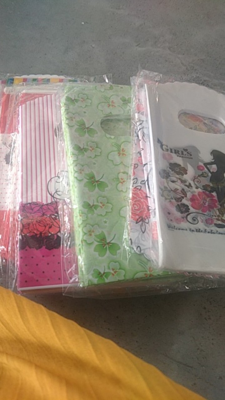 Kresek Motif Olshop Kecil 9 X 15/ Kantong Plastik Olshop / Kantong Kresek