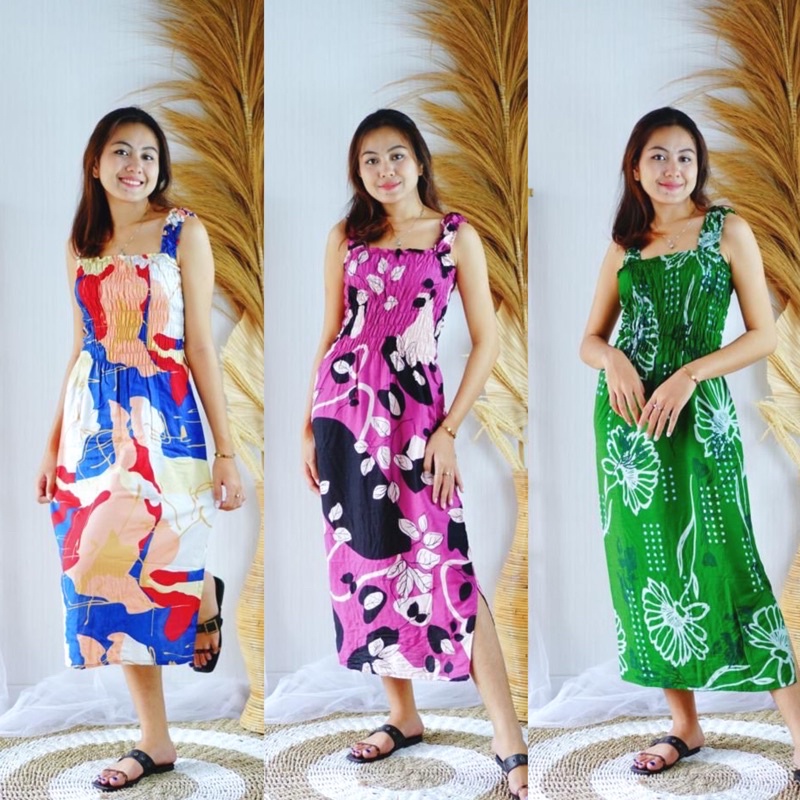 Daster Bali / Dress Long Kerut Bali