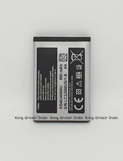 Baterai Samsung Galaksi C140 E250 E1272 C3303 E1195 Champ Bronx Original SEIN 100% Battery Batere