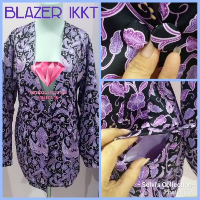 Blzer Batik IKKT ( PO )